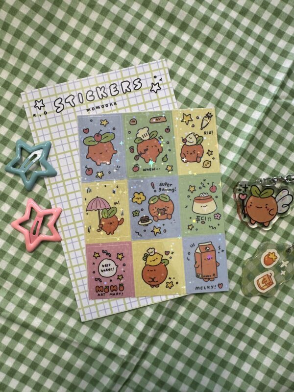 Best Baker Sticker Sheet | Peachville